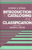 Introduction to cataloging and classification /