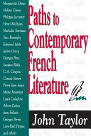 Paths to contemporary French literature /