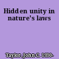 Hidden unity in nature's laws