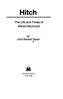 Hitch : the life and times of Alfred Hitchcock /