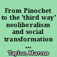 From Pinochet to the 'third way' neoliberalism and social transformation in Chile /