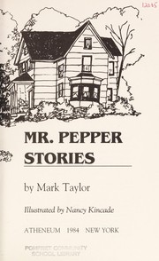 Mr. Pepper stories /