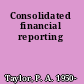 Consolidated financial reporting