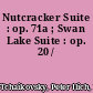 Nutcracker Suite : op. 71a ; Swan Lake Suite : op. 20 /