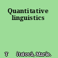 Quantitative linguistics