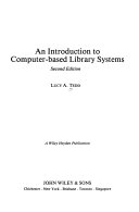 An introduction to computer-based library systems /