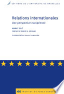 Relations internationales : une perspective européenne /