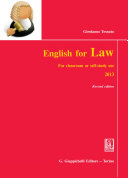 English for law : for classroom or self- study use 2013 /