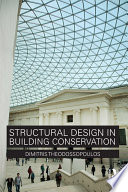 Structural design in building conservation