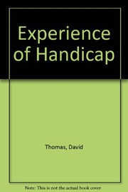 The experience of handicap /