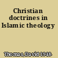 Christian doctrines in Islamic theology