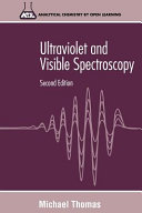 Ultraviolet and visible spectroscopy /