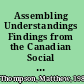 Assembling Understandings Findings from the Canadian Social Economy Research Partnerhsips, 2005-2011 /