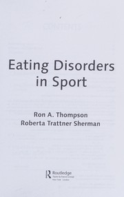 Eating disorders in sport /