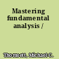 Mastering fundamental analysis /