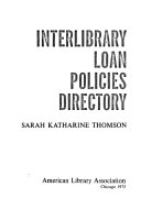 Interlibrary loan policies directory /