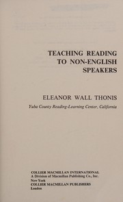 Teaching reading to non-English speakers /