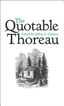 The quotable Thoreau /