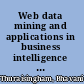 Web data mining and applications in business intelligence and counter-terrorism