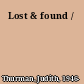 Lost & found /