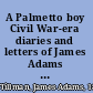 A Palmetto boy Civil War-era diaries and letters of James Adams Tillman /