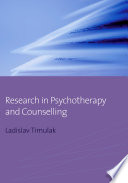 Research in psychotherapy and counselling