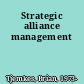 Strategic alliance management