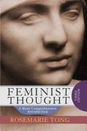 Feminist thought : a more comprehensive introduction /