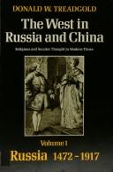 The West in Russia and China ; religious and secular thought in modern times /