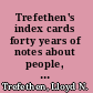 Trefethen's index cards forty years of notes about people, words and mathematics /