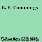 E. E. Cummings