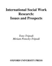 International social work research : issues and prospects /