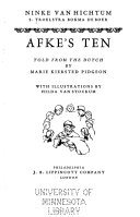 Afke's ten /