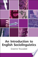 An introduction to English sociolinguistics