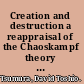 Creation and destruction a reappraisal of the Chaoskampf theory in the Old Testament /