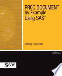 PROC DOCUMENT by example using SAS