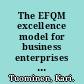 The EFQM excellence model for business enterprises : self-assessment work book : what separates the successful from the average? /