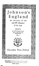 Johnson's England : an account of the life & manners of his age /