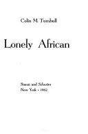 The lonely African.