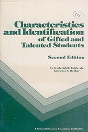 Characteristics and identification of gifted and talented students /