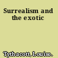 Surrealism and the exotic
