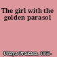 The girl with the golden parasol