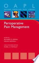 Perioperative pain management