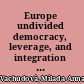 Europe undivided democracy, leverage, and integration after communism /