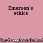 Emerson's ethics