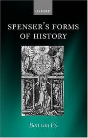 Spenser's forms of history /