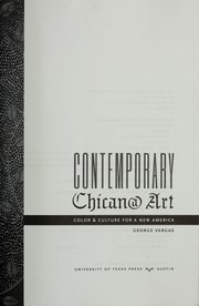 Contemporary Chican@ art : color & culture for a new America /