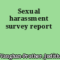 Sexual harassment survey report