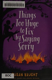 Things too huge to fix by saying sorry /