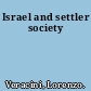 Israel and settler society